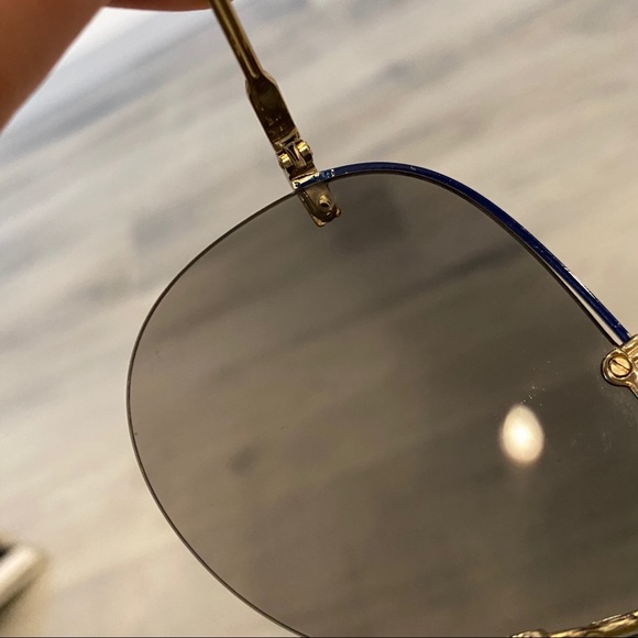 Dior Blue Aviators - Picture 4 of 5